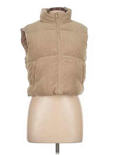 Pre-owned Ci Sono Vest In Brown
