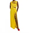 Ciao By Cc Eva Maxi Dress In Yellow In Yellow