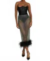 Ciao By Cc Natasha Satin Skirt In Black In Black