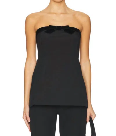 Ciao Lucia Adeline Top In Black