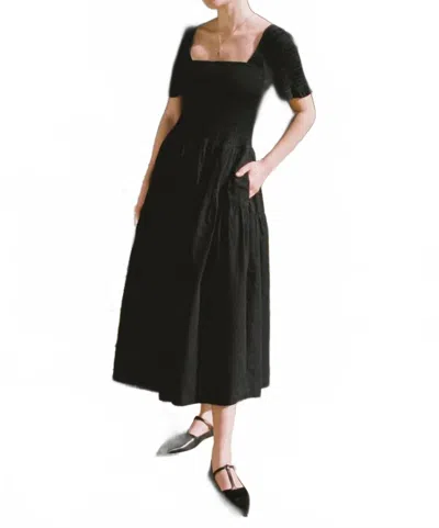 Ciao Lucia Alejandro Midi Dress In Black