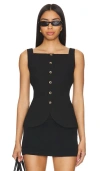 Ciao Lucia Amira Top In Black In 黑色