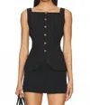 Ciao Lucia Amira Top In Black In Black