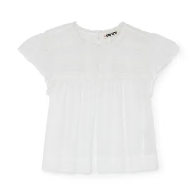 Ciao Lucia Anabela Top In White