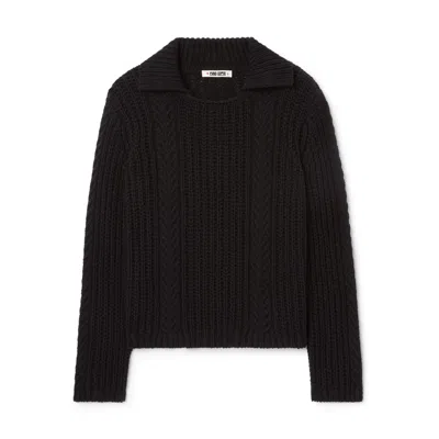 Ciao Lucia Aubrey Pullover In Black