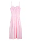 CIAO LUCIA BARBARA SMOCKED MAXI DRESS