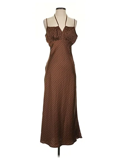 Pre-owned Ciao Lucia Casual Dress In Brown