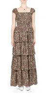 Ciao Lucia Catalina Maxi Dress In Paisley In Multi