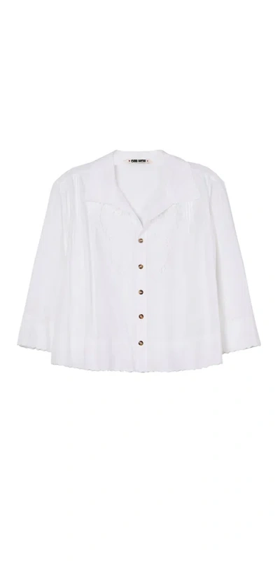 Ciao Lucia Cezanne Top White
