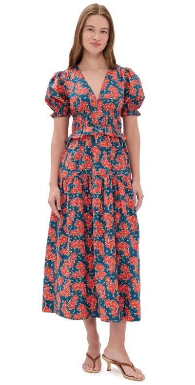 Ciao Lucia Danela Dress Surf In Burgundy