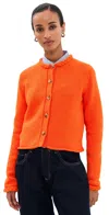 Ciao Lucia Doris Cardigan Persimmon In Orange