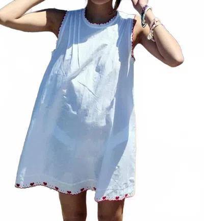 Ciao Lucia Ebba Dress In White In Transparent