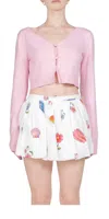 Ciao Lucia Estela Cardigan Sweater In Camellia In Multi
