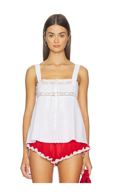 Ciao Lucia Euri Top In White