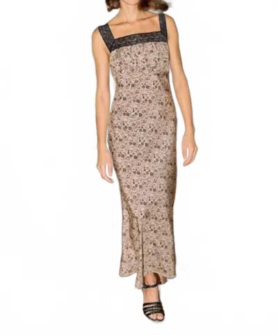 Ciao Lucia Fiore Maxi Dress In Cherry Blossom In Pink
