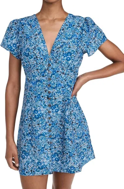 Ciao Lucia Fleurine Dress In Daisy In Blue