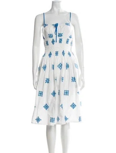 Pre-owned Ciao Lucia Floral Print Knee-length Dress In Multi