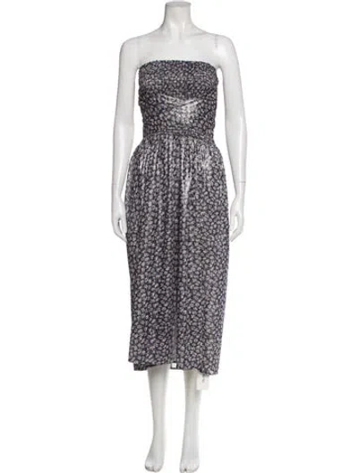 Pre-owned Ciao Lucia Floral Print Midi Length Dress