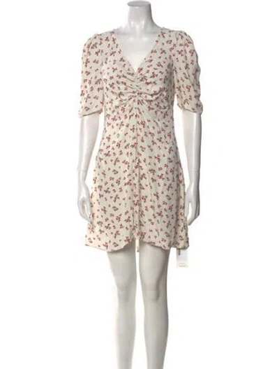 Pre-owned Ciao Lucia Floral Print Mini Dress