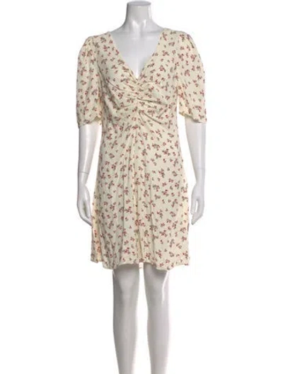 Pre-owned Ciao Lucia Floral Print Mini Dress