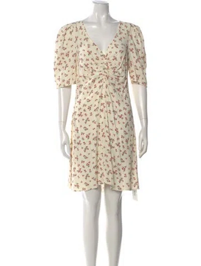 Pre-owned Ciao Lucia Floral Print Mini Dress