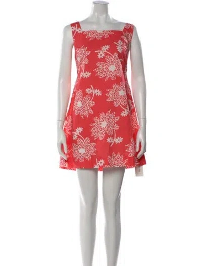 Pre-owned Ciao Lucia Floral Print Mini Dress In Multi