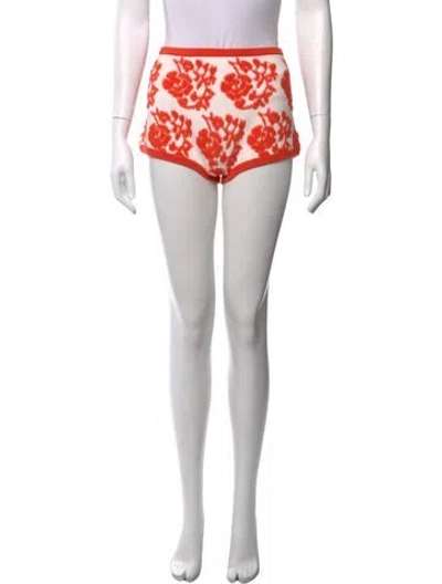 Pre-owned Ciao Lucia Floral Print Mini Shorts In Multi