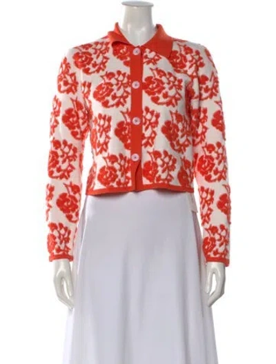 Pre-owned Ciao Lucia Floral Print Sweater In Multi