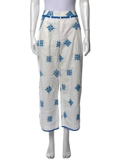 Pre-owned Ciao Lucia Floral Print Wide Leg Pants In Multicolor