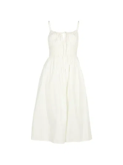 Ciao Lucia Gabriella Midi Dress In White