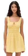 Ciao Lucia Gianluca Dress In Sun Gingham In Sun