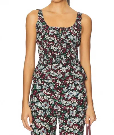 Ciao Lucia Gigi Top In Floral In Multi