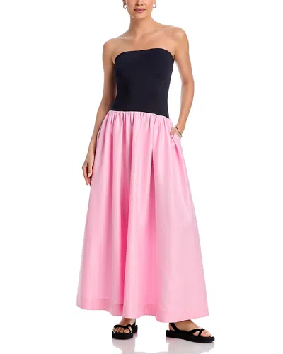 Ciao Lucia Giselle Colorblocked Dress In Pink
