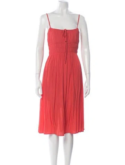 Pre-owned Ciao Lucia Halterneck Mini Dress In Red