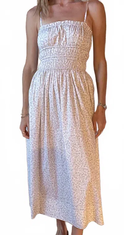 Ciao Lucia Kaitlyn Maxi Dress In English Garden In Multi