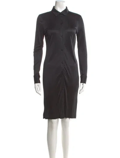 Pre-owned Ciao Lucia Knee-length Dress In Black