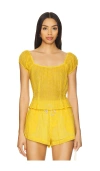 Ciao Lucia Lille Top In Yellow