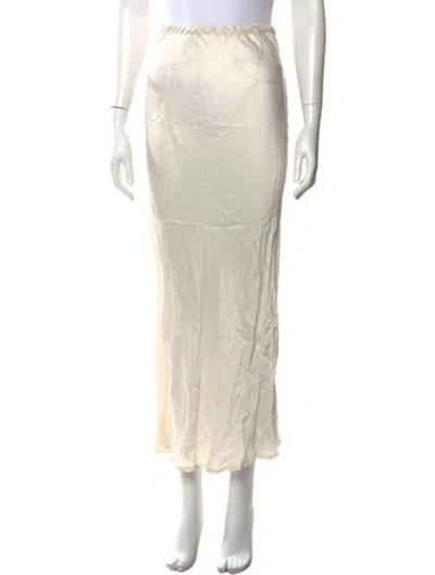 Pre-owned Ciao Lucia Long Skirt In Neutral