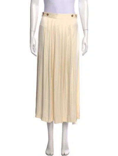Pre-owned Ciao Lucia Long Skirt In Neutral