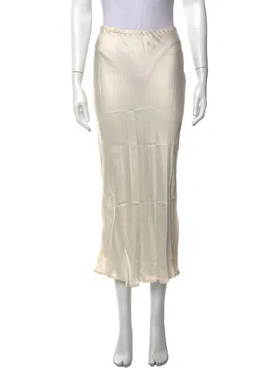 Pre-owned Ciao Lucia Long Skirt In Neutrals