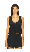 Ciao Lucia Lotti Top In Black
