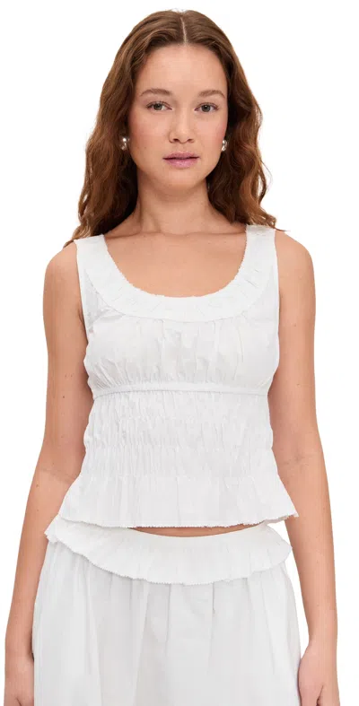 Ciao Lucia Louisa Top White