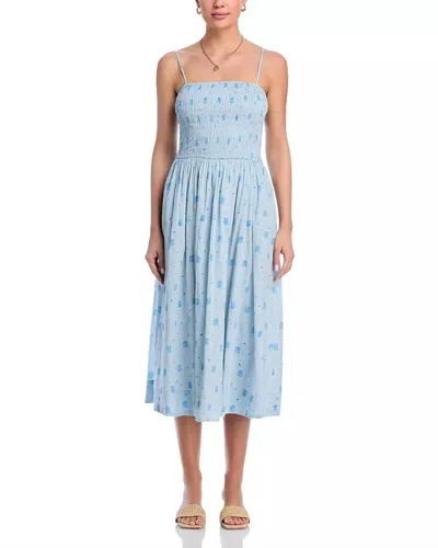 Ciao Lucia Mael Midi Dress In Dandelion In Blue