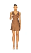 Ciao Lucia Manolo Dress In Brown