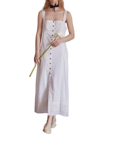 Ciao Lucia Marta Midi Dress In White