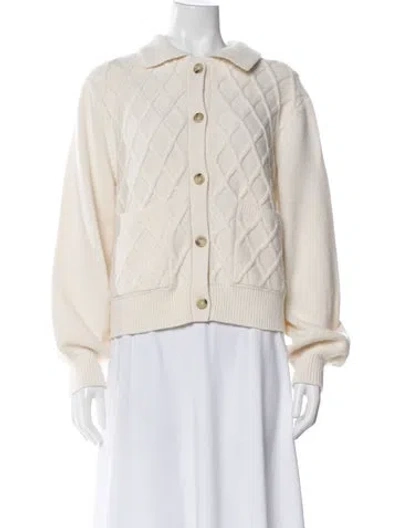 Pre-owned Ciao Lucia Merino Wool Sweater In Neutral