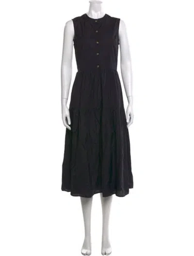 Pre-owned Ciao Lucia Midi Length Dress In Black