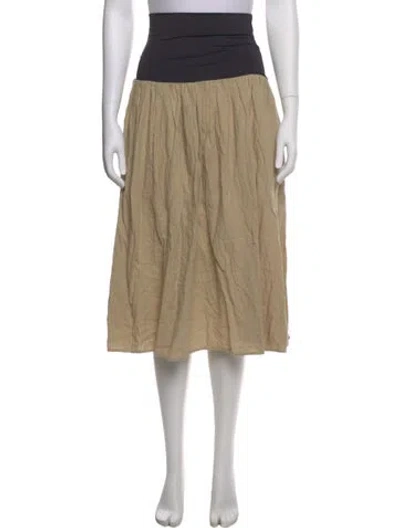 Pre-owned Ciao Lucia Midi Length Skirt In Neutral