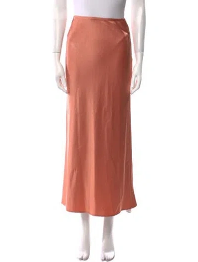 Pre-owned Ciao Lucia Midi Length Skirt In Orange
