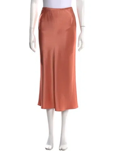 Pre-owned Ciao Lucia Midi Length Skirt In Orange